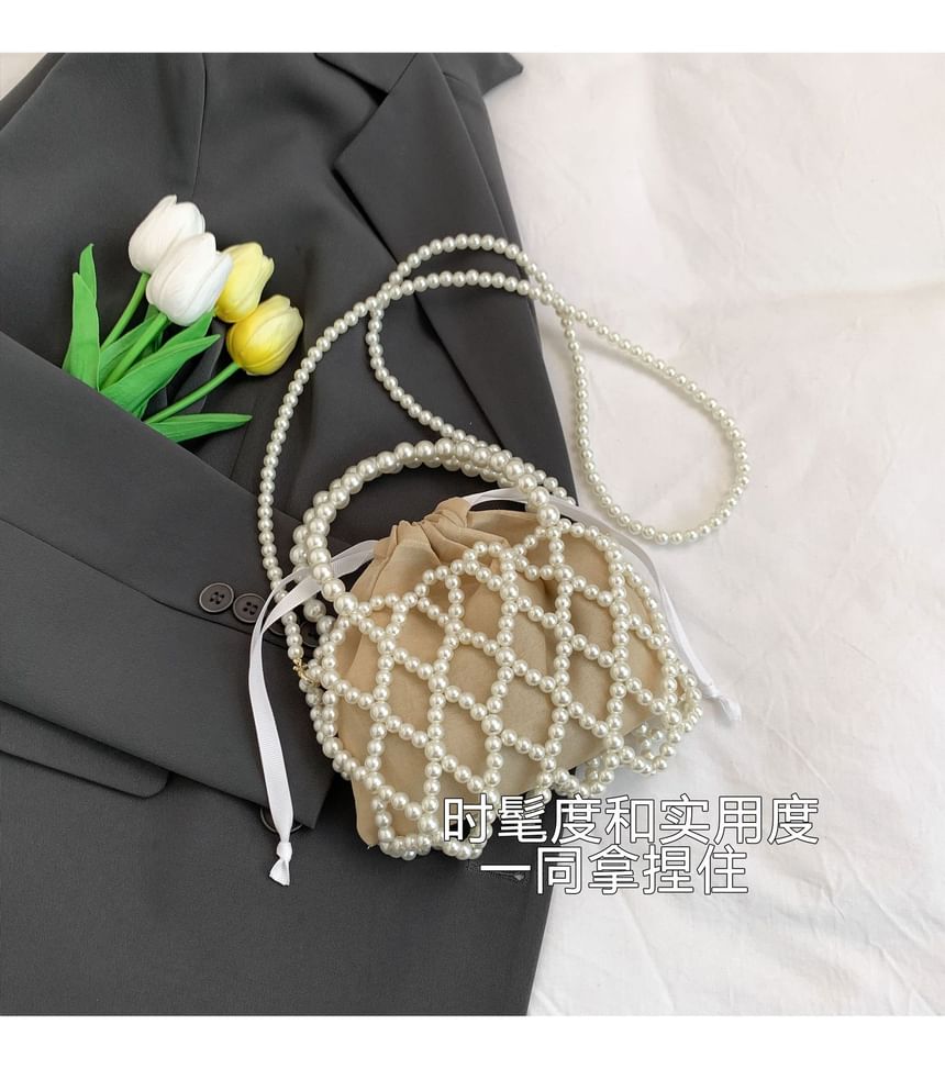 Faux Pearl Crossbody Bag (Various Designs)