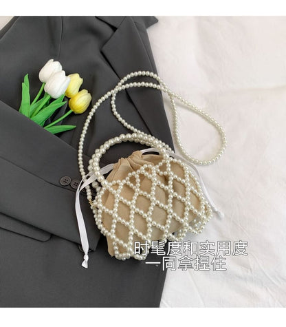 Faux Pearl Crossbody Bag (Various Designs)