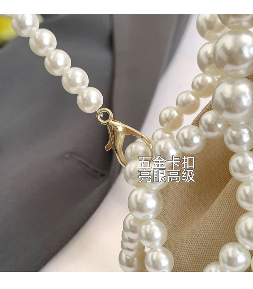 Faux Pearl Crossbody Bag (Various Designs)