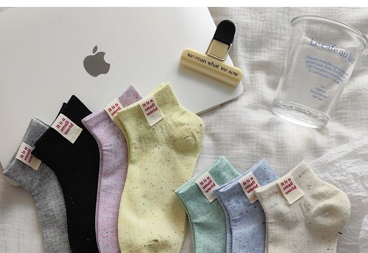 Lettering Socks Set