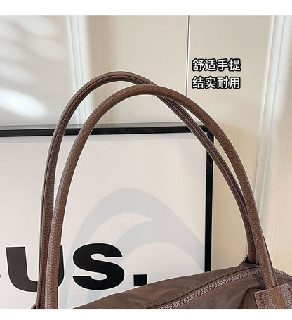 Tragetasche aus schlichtem Oxford-Gewebe