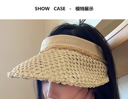 Straw Sun Visor