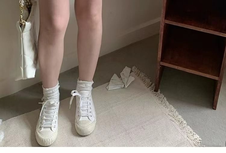 Skort Waist Plain High