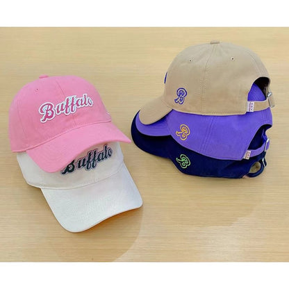 Embroidered Baseball Cap Lettering