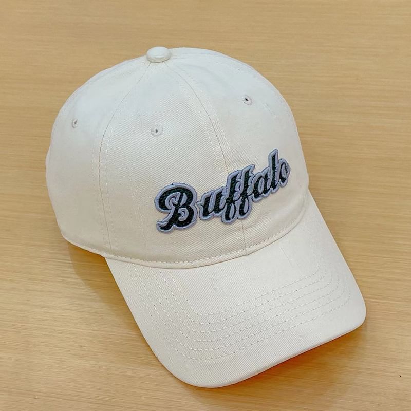 Embroidered Baseball Cap Lettering
