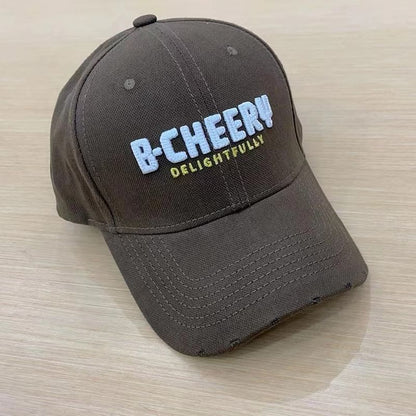 Cap Baseball Lettering Embroidered