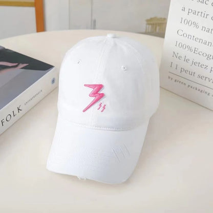 Lightning Embroidered Baseball Cap