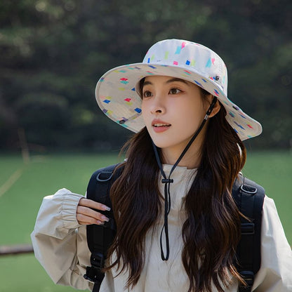 Applique Print Boonie Hat