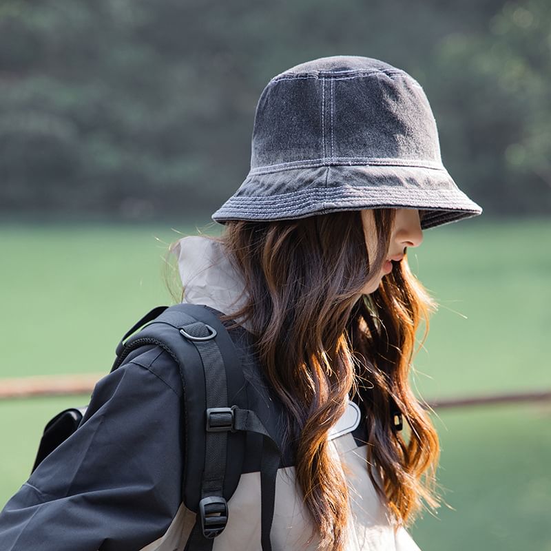 Hat Denim Bucket
