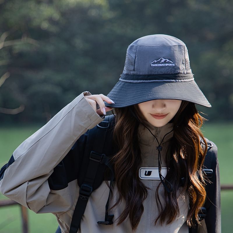 Boonie Hat Mountain Embroidered