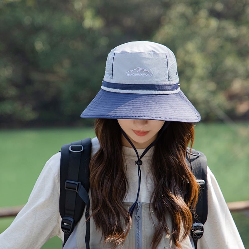 Boonie Hat Mountain Embroidered