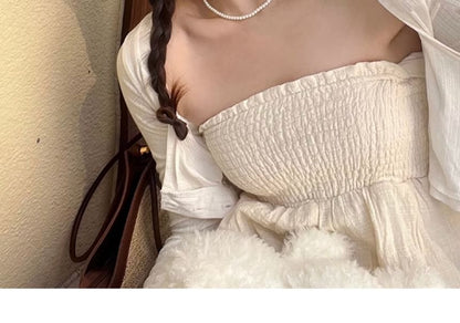 Eyelet Knit Bucket Hat