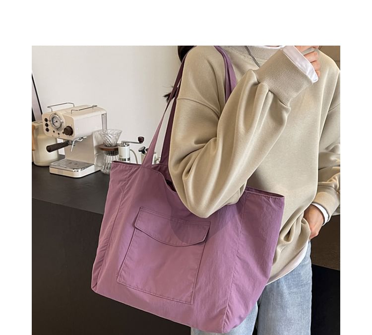 Multi-Pocket Tote Bag