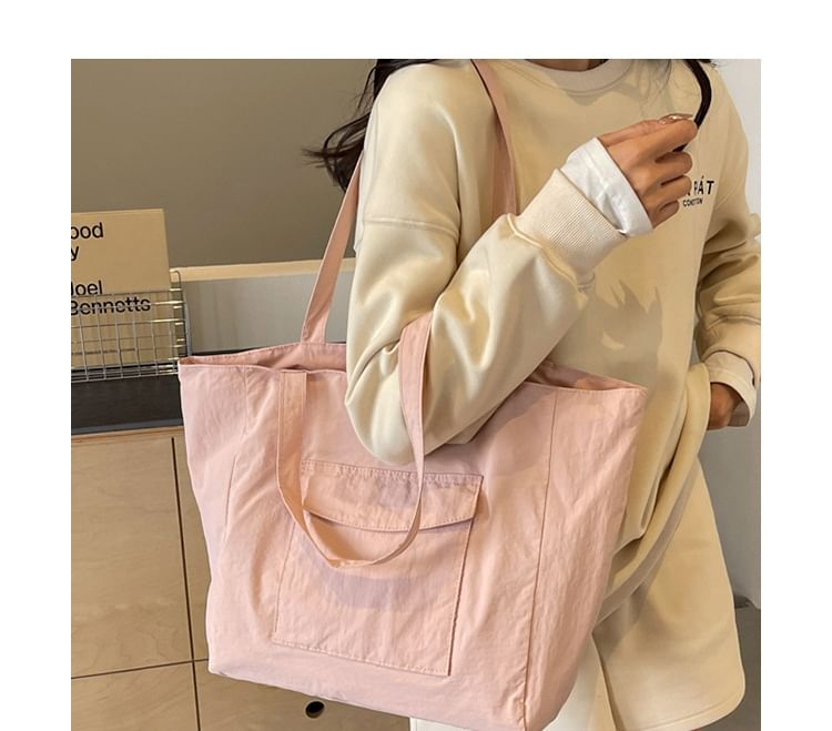 Multi-Pocket Tote Bag