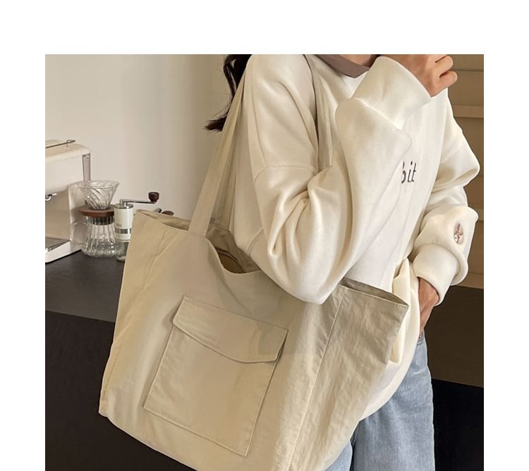 Multi-Pocket Tote Bag