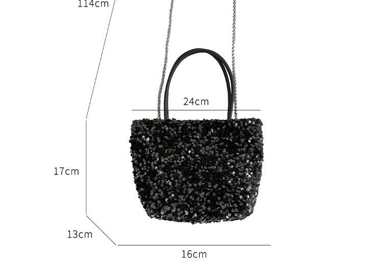 Sequin Tote Bag