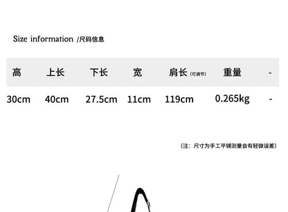 Crossbody Bag Plain Quilted