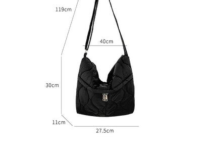 Crossbody Bag Plain Quilted