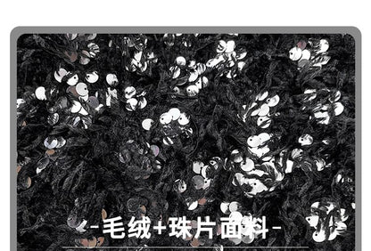 Bag Sequin Crossbody Fringed