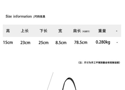 Applique Shoulder Bag Nylon