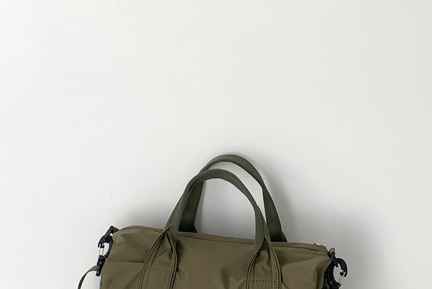 Plain Nylon Barrel Bag