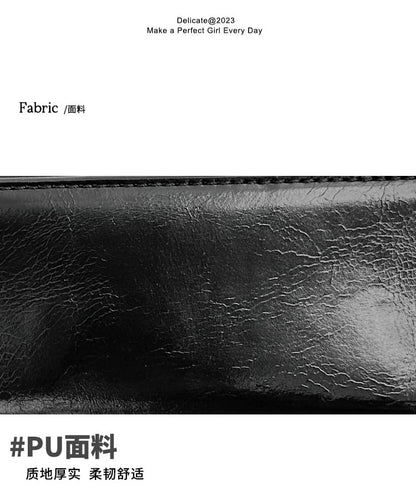Leather Faux Bag Boston