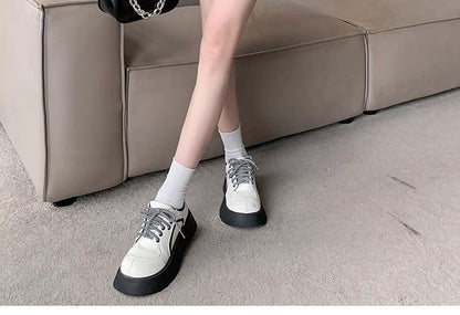 Set: High Waist Plain Mini A-Line Skirt + Belt