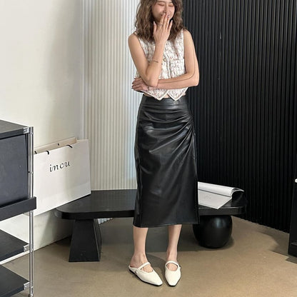 Square Toe Plain Mules