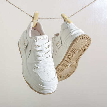 Lettering Label Platform Sneakers