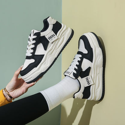Lettering Label Platform Sneakers