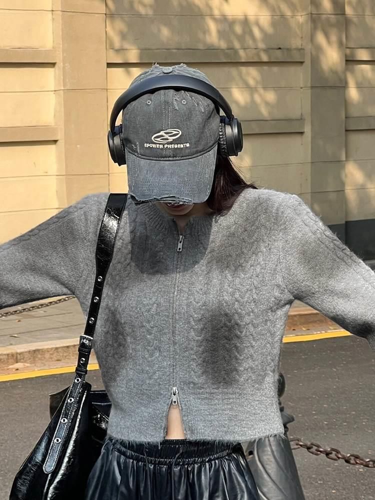 Embroidered Distressed Baseball Cap