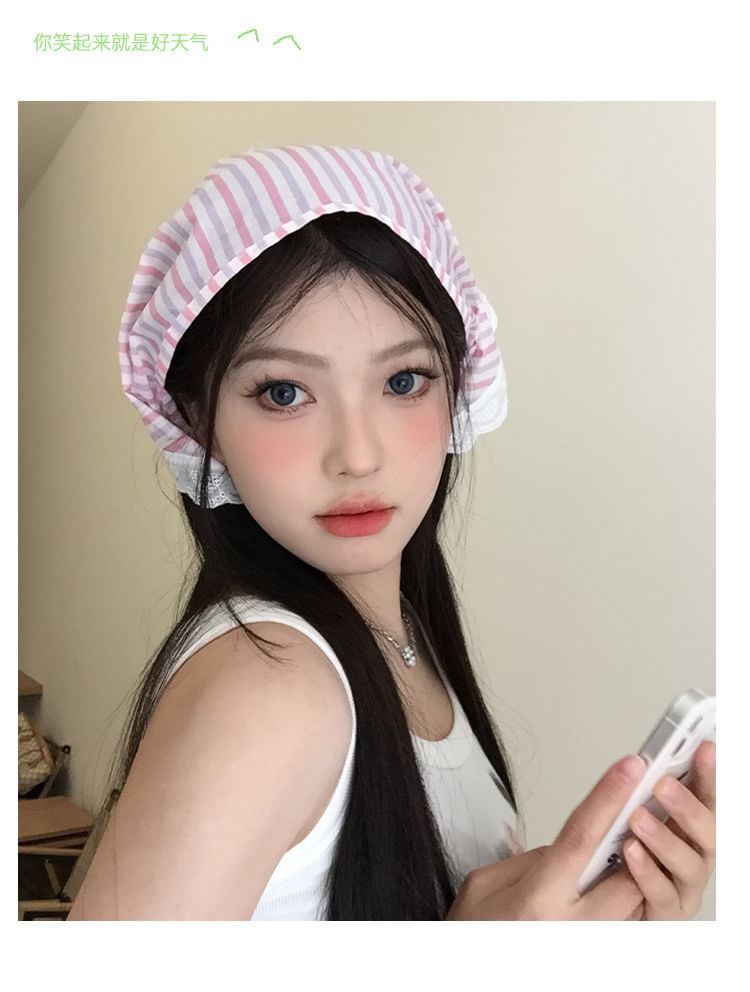 Head Trim Designs) Lace Scarf Triangle (Various