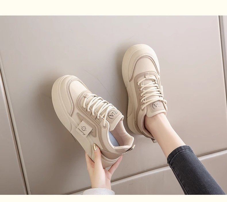 Lettering Label Platform Sneakers