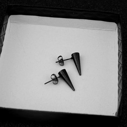 Cone Stainless Steel Stud Earring
