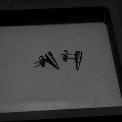 Cone Stainless Steel Stud Earring