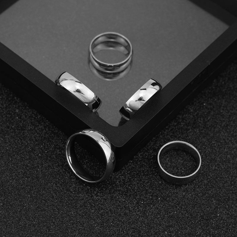Polished Stainless Steel Ring