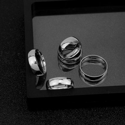 Polished Stainless Steel Ring