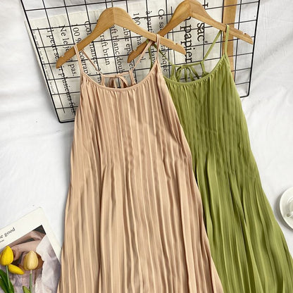 Thin Strap Simple Maxi Sundress