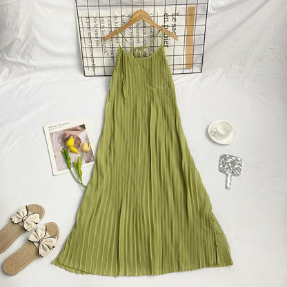 Thin Strap Simple Maxi Sundress