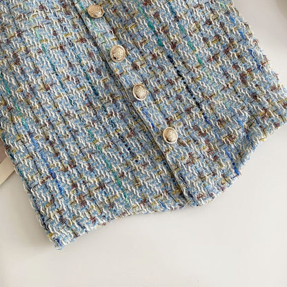 Plaid Chain Strap Camisole Top