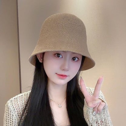 Straw Bucket Hat