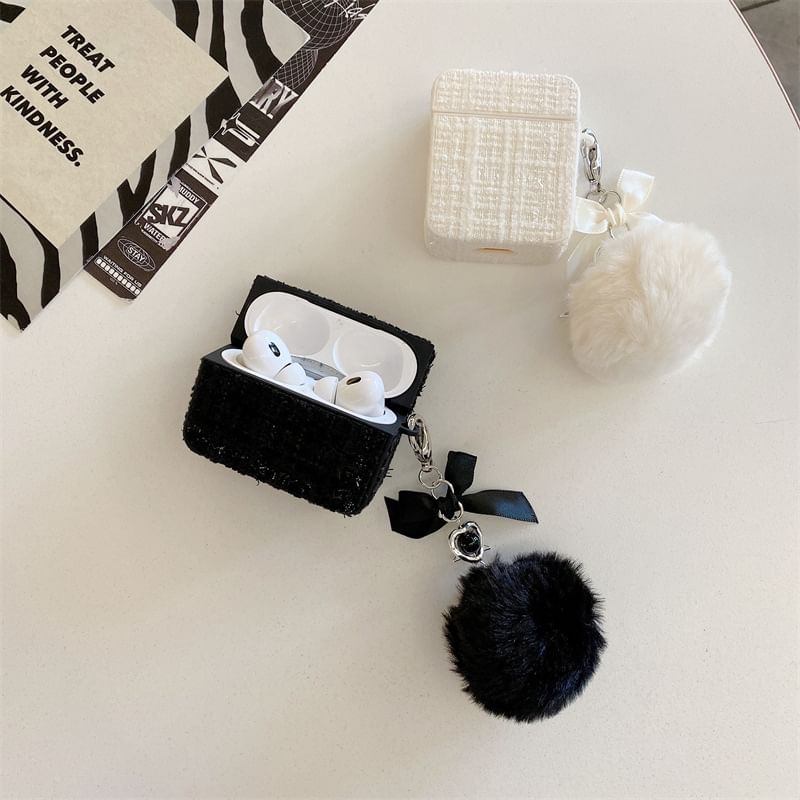 Ribbon Pom Pom AirPods / Pro Earphone Case Skin