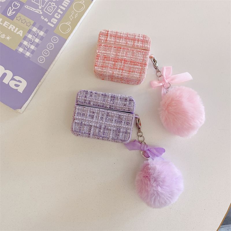 Ribbon Pom Pom AirPods / Pro Earphone Case Skin