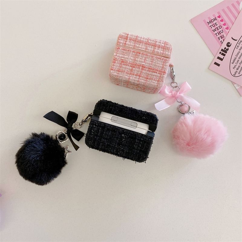 Ribbon Pom Pom AirPods / Pro Earphone Case Skin