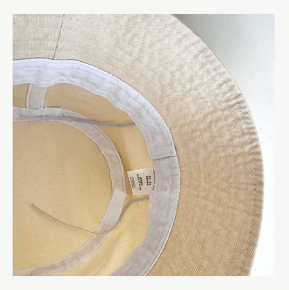 Hat Lettering Embroidered Bucket