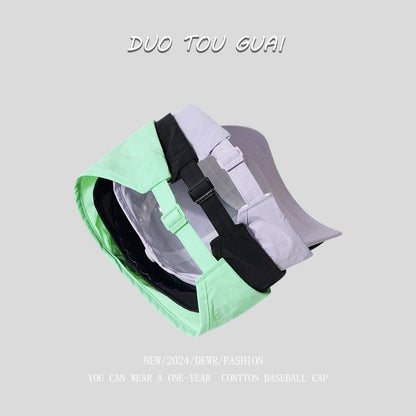 Plain Baseball Cap Open Top