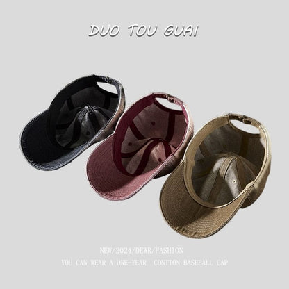 Baseball Cap Denim Washed