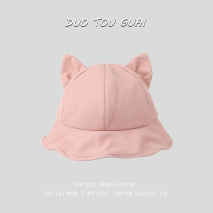 Bucket Ear Hat Cat