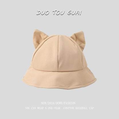 Bucket Ear Hat Cat