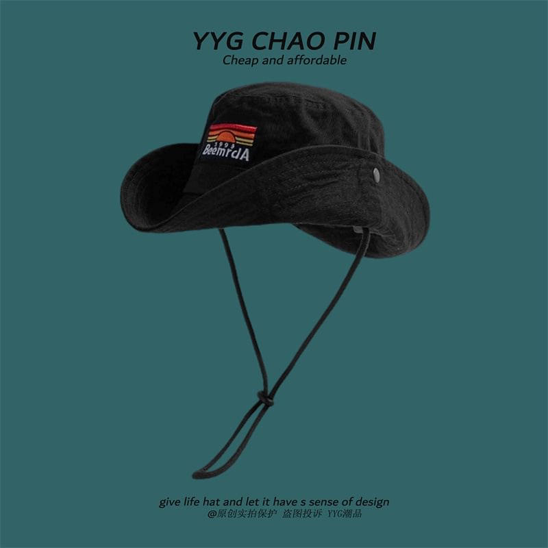 Embroidered Hat Lettering Boonie